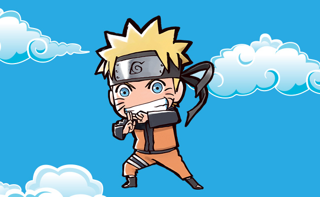Mascotte Naruto Aushopping Englos les Géants