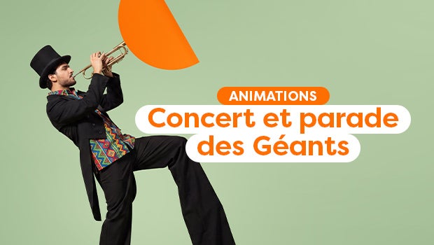 concert et parade braderie