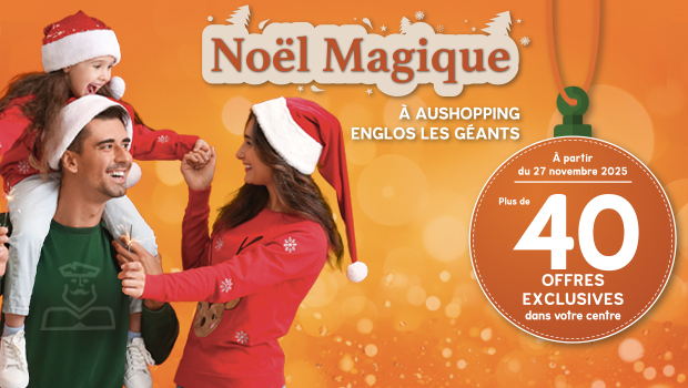 Offres commerçants Noël Aushopping Englos