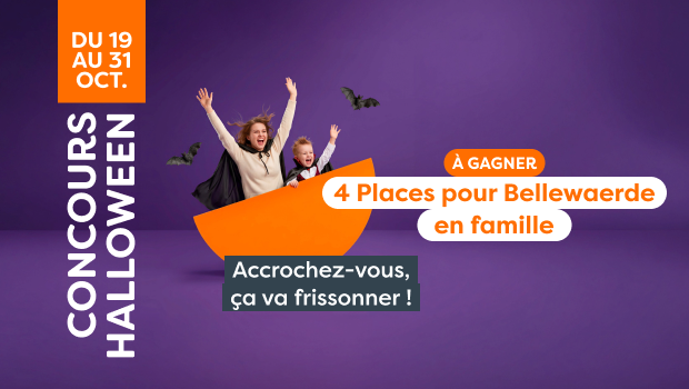 jeu concours Halloween Bellewaerde